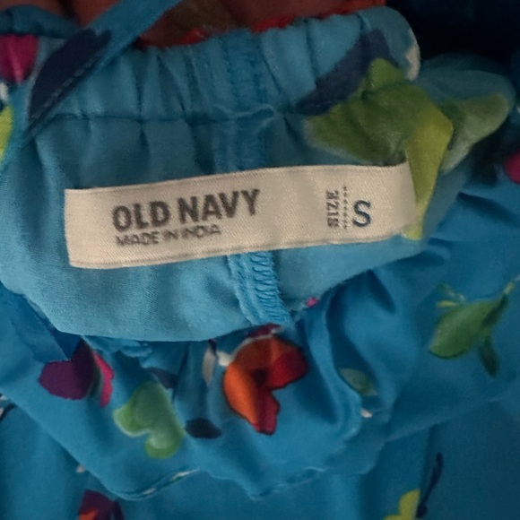 Strapless Blue summer dress - Picture 3 of 4